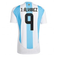 Argentina Julian Alvarez #9 Replika Hemmatröja Copa America 2024 Kortärmad